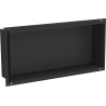 Mexen X-Wall-NR Nischenregal ohne Flansch 45 x 20 cm, schwarz - 1971452010
