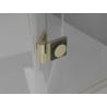 Mexen Mist-H L Duschtür rechts öffnend 70 cm, transparent, gebürstetes Gold - 8A5L-070-000-55-00-P