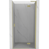 Mexen Mist-H L Duschdrehtür rechts 85 cm, transparent, gold gebürstet - 8A5L-085-000-55-00-P