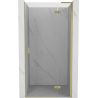 Mexen Mist-H L Duschdrehtür rechts 120 cm, transparent, gold gebürstet - 8A5L-120-000-55-00-P