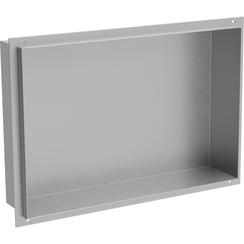 Mexen X-Wall-NR Einbauregal ohne Rahmen 45 x 30 cm, inox - 1911453010