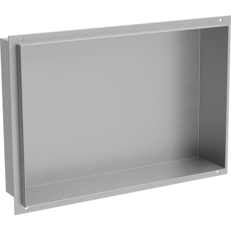 Mexen X-Wall-NR Nischenregal ohne Rand 45 x 30 cm, Inox - 1911453010