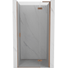 Mexen Mist-H L Duschpendeltür rechts 95 cm, transparent, gebürstetes Kupfer - 8A5L-095-000-65-00-P