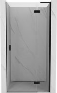 Mexen Mist-H L Duschdrehtür rechts 95 cm, transparent, schwarz - 8A5L-095-000-70-00-P