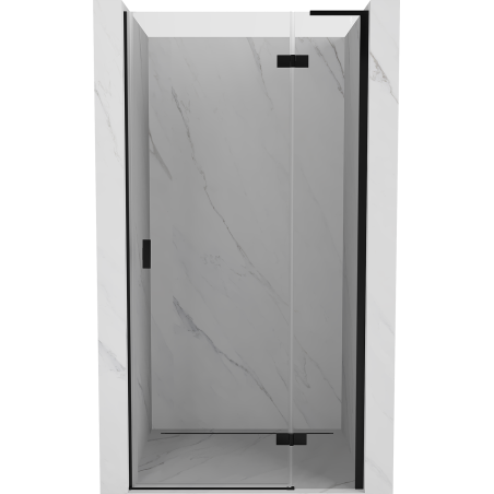 Mexen Mist-H L Duschdrehtür rechts 115 cm, transparent, schwarz - 8A5L-115-000-70-00-P