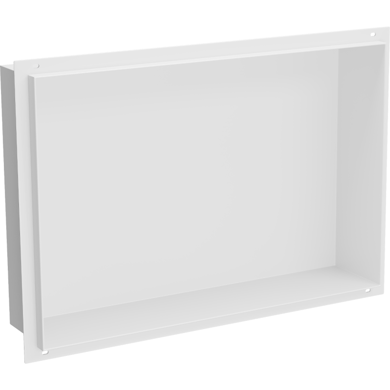 Mexen X-Wall-NR Einbauregal ohne Flansch 45 x 30 cm, weiß - 1921453010