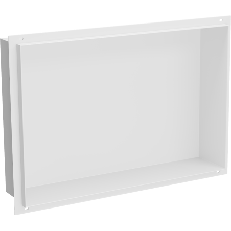 Mexen X-Wall-NR Einbauregal ohne Flansch 45 x 30 cm, weiß - 1921453010