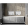 Mexen X-Wall-NR Nischenregal ohne Flansch 45 x 30 cm, weiß - 1921453010