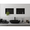 Mexen X-Wall-NR Nischenregal ohne Flansch 45 x 30 cm, schwarz - 1971453010