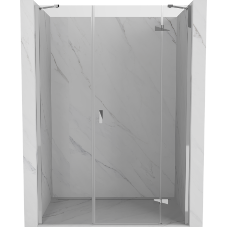 Mexen Mist-H Duschdrehtür rechts 120 cm, transparent, Chrom - 8A5-120-001-01-00-P