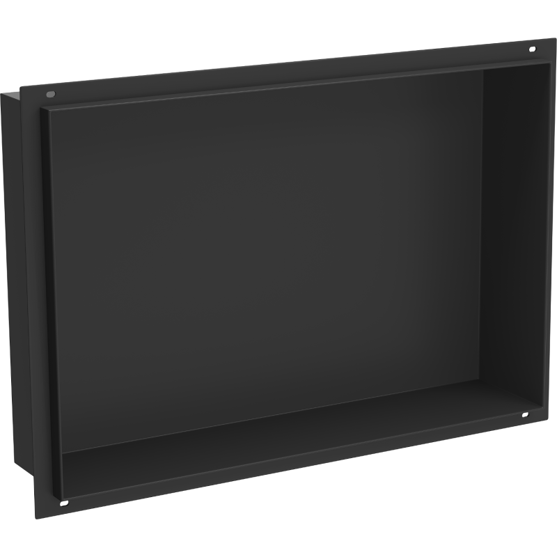 Mexen X-Wall-NR Einbau-Nischenregal ohne Flansch 45 x 30 cm, schwarz - 1971453010
