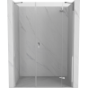 Mexen Mist-H Duschschwingtür rechts 135 cm, transparent, Chrom - 8A5-135-001-01-00-P