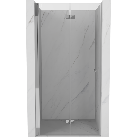 Mexen Mist-F Falttür für Dusche links 120 cm, transparent, chrom - 8A6-120-000-01-00-L