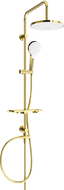 Mexen T05 Duschsäule, Gold/Weiß - 798050593-50