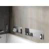 Mexen X-Wall-NR Einbau-Regal ohne Flansch 60 x 20 cm, Inox - 1911602010