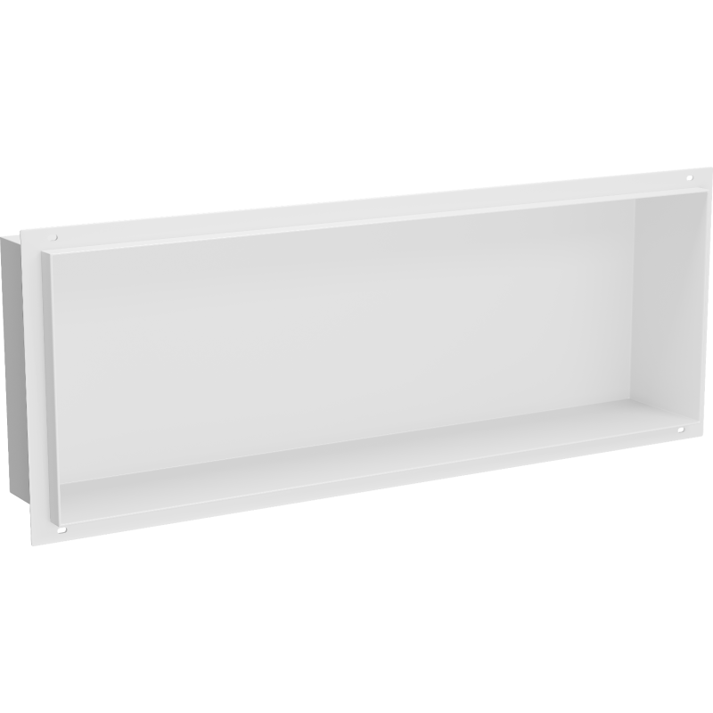 Mexen X-Wall-NR Nischenregal ohne Flansch 60 x 20 cm, weiß - 1921602010