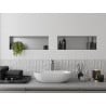 Mexen X-Wall-NR Nischenregal ohne Flansch 60 x 20 cm, Inox - 1911602010