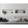 Mexen X-Wall-NR Nischenregal ohne Flansch 60 x 20 cm, weiß - 1921602010