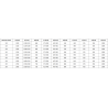 Mexen Mist-H L linke, schwenkbare Dusch­tür 155 cm, transparent, gebürstetes Kupfer - 8A5L-155-001-65-00-L