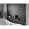 Mexen X-Wall-NR Nischenregal ohne Flansch 60 x 20 cm, schwarz - 1971602010