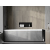 Mexen X-Wall-NR Nischenshelf ohne Rand 60 x 20 cm, schwarz - 1971602010