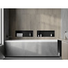 Mexen X-Wall-NR Nischenregal ohne Rahmen 60 x 20 cm, schwarz - 1971602010