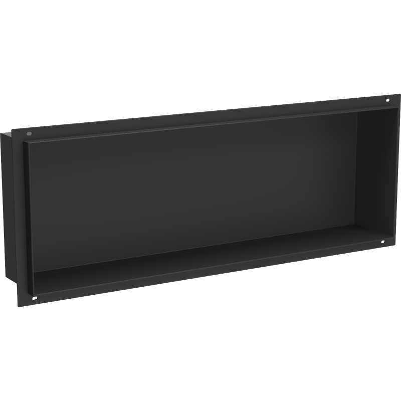 Mexen X-Wall-NR Nischenshelf ohne Rand 60 x 20 cm, schwarz - 1971602010