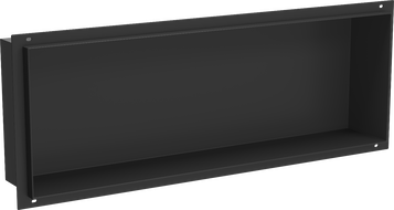 Mexen X-Wall-NR Nischenshelf ohne Rand 60 x 20 cm, schwarz - 1971602010