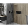 Mexen X-Wall-NR Nischenshelf ohne Rand 60 x 20 cm, schwarz - 1971602010