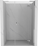 Mexen Mist-H L Duschabtrennung, rechts öffnend 120 cm, transparent, Chrom - 8A5L-120-001-01-00-P