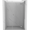 Mexen Mist-H L Duschdrehtür rechts 140 cm, transparent, Chrom - 8A5L-140-001-01-00-P