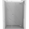 Mexen Mist-H L Duschkabinentür, schwenkbar, rechts, 150 cm, transparent, Chrom - 8A5L-150-001-01-00-P