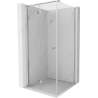 Mexen Mist-F faltbare Duschkabine links 70 x 70 cm, transparent, Chrom - 8A6T-070-070-01-00-L