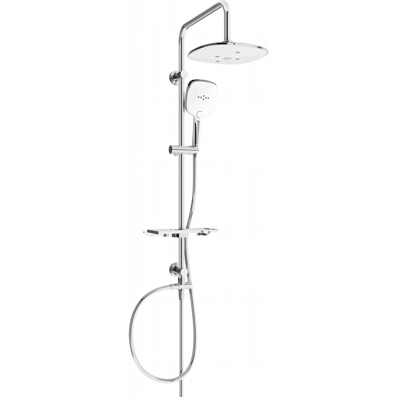 Mexen T17 Duschsäule, Chrom/Weiß - 798171793-02