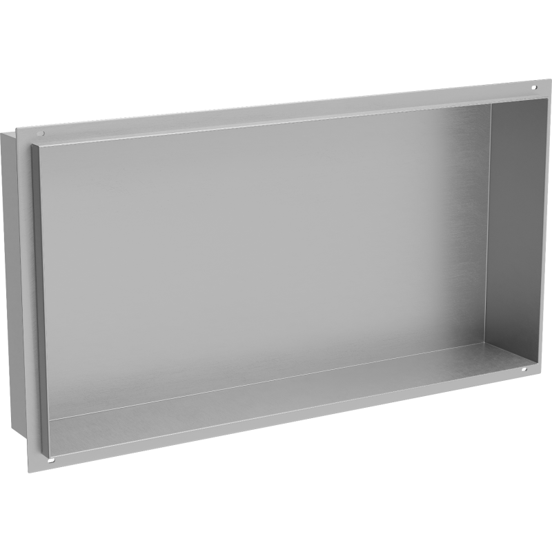 Mexen X-Wall-NR Nischenregal ohne Flansch 60 x 30 cm, Inox - 1911603010
