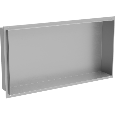 Mexen X-Wall-NR Einbauregal ohne Rahmen 60 x 30 cm, inox - 1911603010