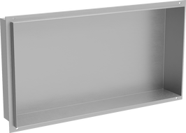 Mexen X-Wall-NR Einbauregal ohne Rahmen 60 x 30 cm, inox - 1911603010