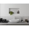 Mexen X-Wall-NR Nischenregal ohne Flansch 60 x 30 cm, weiß - 1921603010