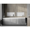 Mexen X-Wall-NR Nischenregal ohne Flansch 60 x 30 cm, weiß - 1921603010