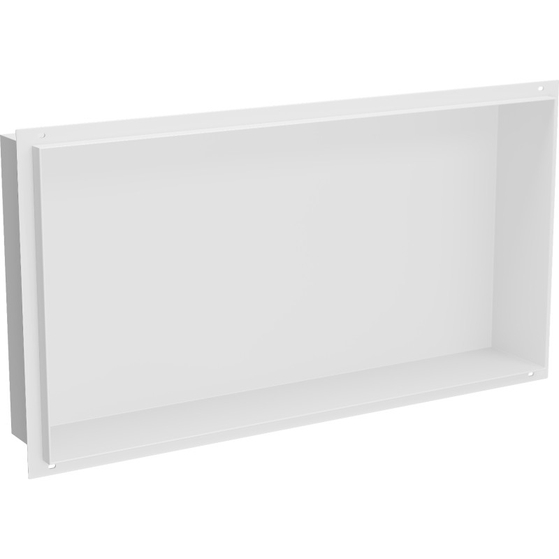 Mexen X-Wall-NR Einbauregal ohne Blende 60 x 30 cm, weiß - 1921603010