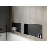 Mexen X-Wall-NR Einbauablage ohne Flansch 60 x 30 cm, schwarz - 1971603010