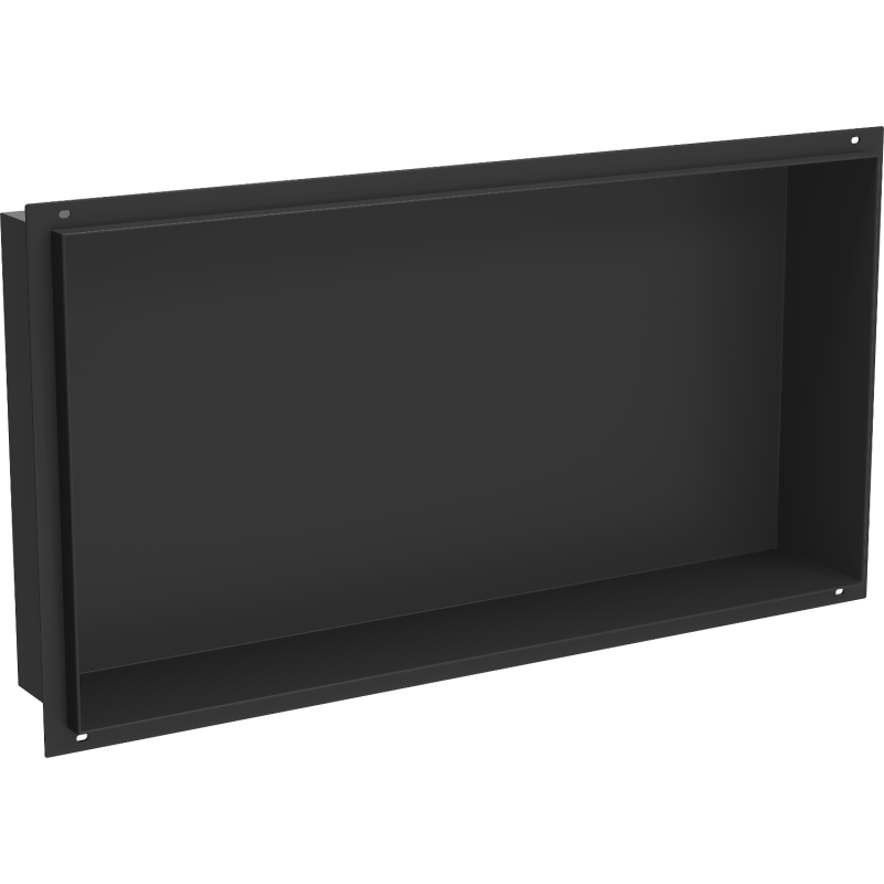 Mexen X-Wall-NR Einbauablage ohne Flansch 60 x 30 cm, schwarz - 1971603010