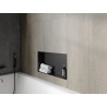 Mexen X-Wall-NR nischeneinbau ohne flansch 60 x 30 cm, schwarz - 1971603010