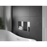 Mexen X-Wall-NR Nischenregal ohne Flansch mit Regal 60 x 30 cm, Inox - 1911603010S