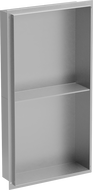 Mexen X-Wall-NR Nischenregal ohne Kragen mit Regal 60 x 30 cm, Inox - 1911603010S