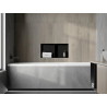 Mexen X-Wall-NR Nischenregal ohne Rahmen mit Regal 60 x 30 cm, schwarz - 1971603010S