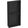 Mexen X-Wall-NR Nischenregal ohne Flansch mit Ablage 60 x 30 cm, schwarz - 1971603010S