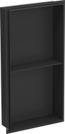 Mexen X-Wall-NR Einbauregal ohne Rahmen mit Ablage 60 x 30 cm, Schwarz - 1971603010S