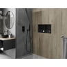 Mexen X-Wall-NR Nischenregal ohne Flansch mit Ablage 60 x 30 cm, schwarz - 1971603010S