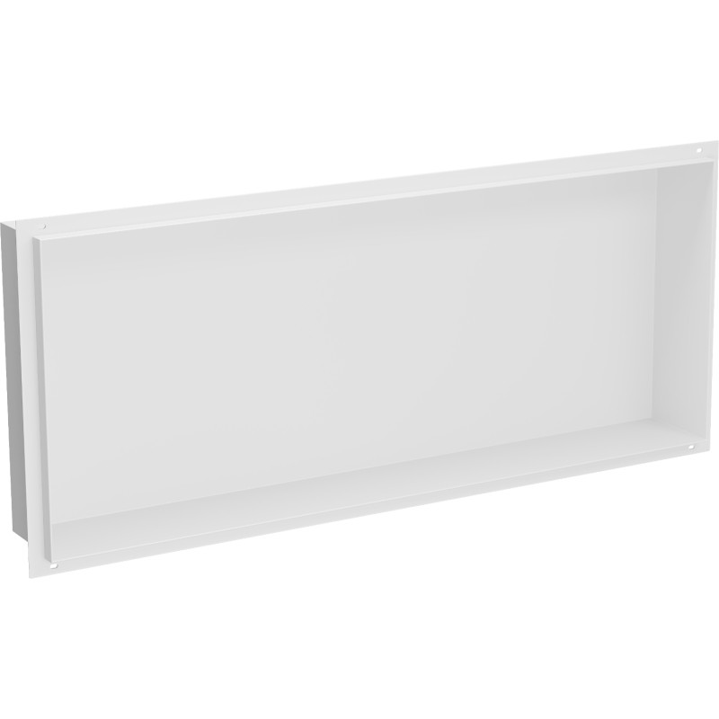 Mexen X-Wall-NR Wandeinbau-Regal ohne Flansch 75 x 30 cm, weiß - 1921753010